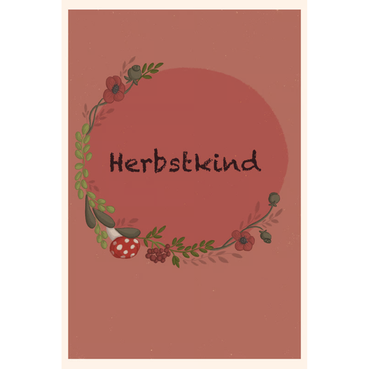 Herbstikind - Grußkarten von Benito und Maus