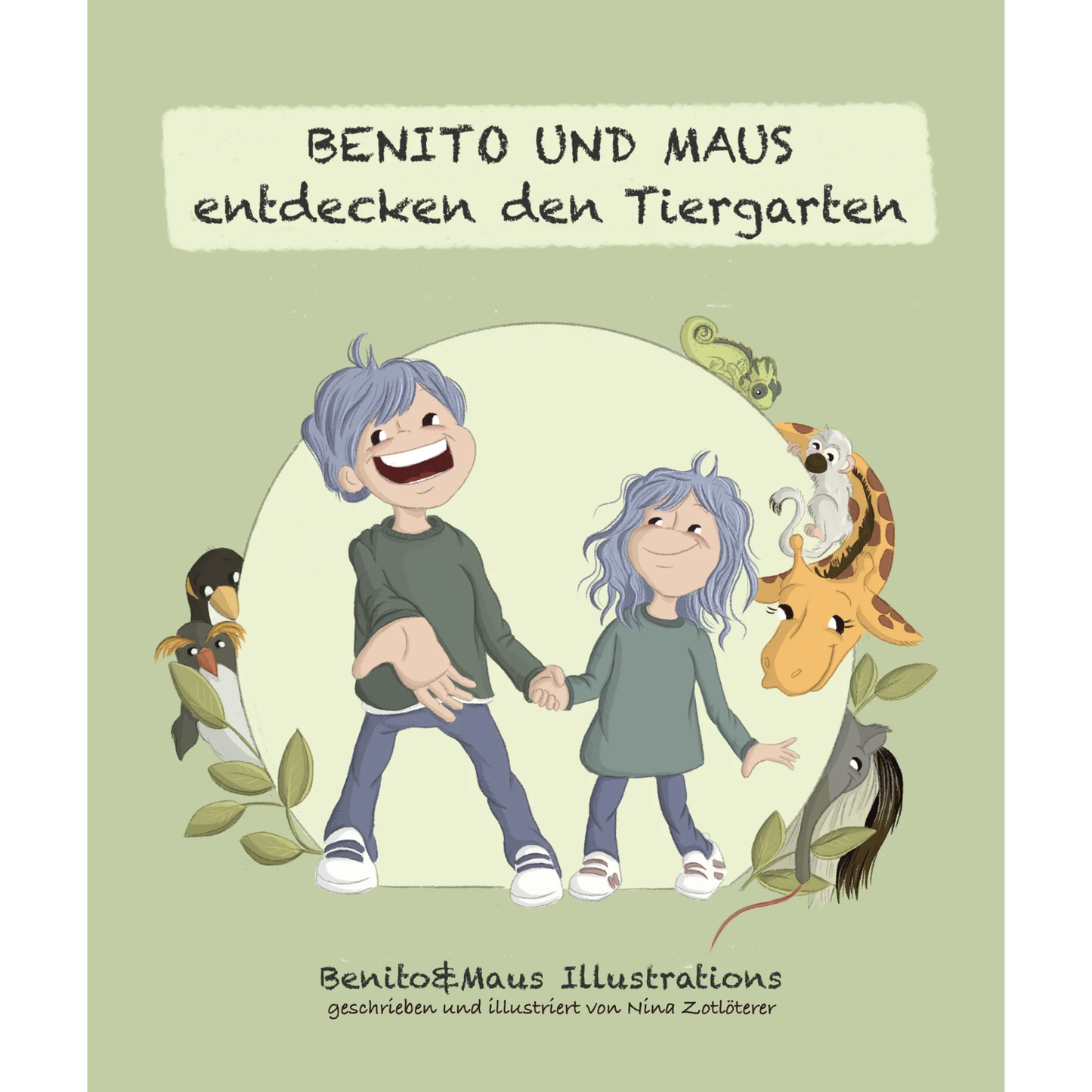 Kinderbuch: Benito und Maus entdecken den Tiergarten
