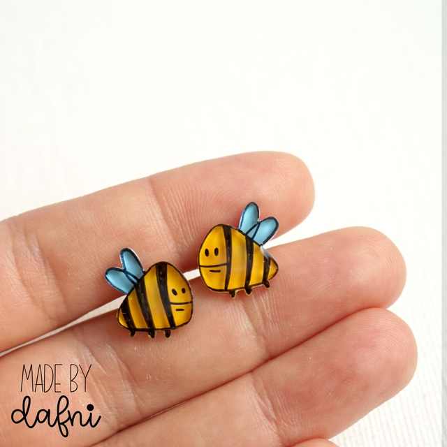 Ohrstecker Bienen von madebydafni