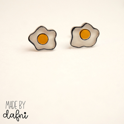 Ohrstecker Spiegeleier von madebydafni