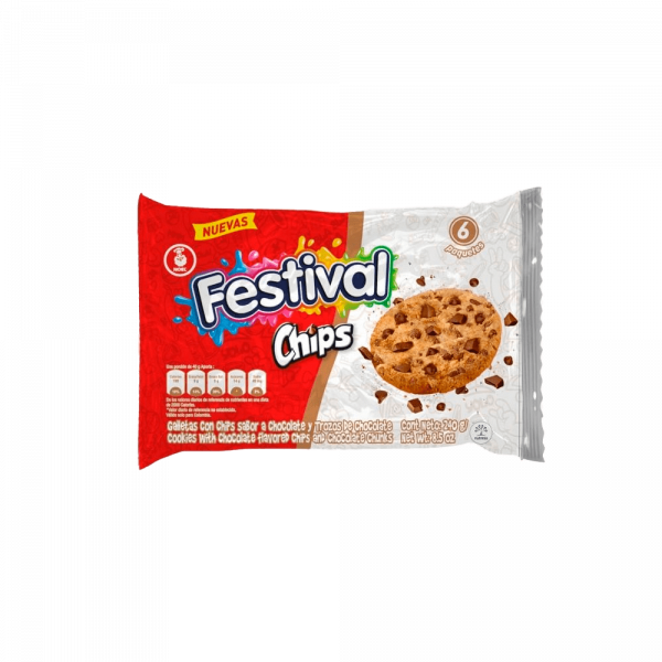Kekse mit Schoko-Chips von Festival