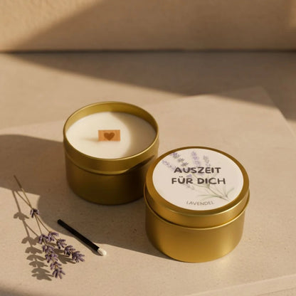 Duftkerze - Lavendel von Naturotheke