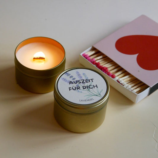 Duftkerze - Lavendel von Naturotheke
