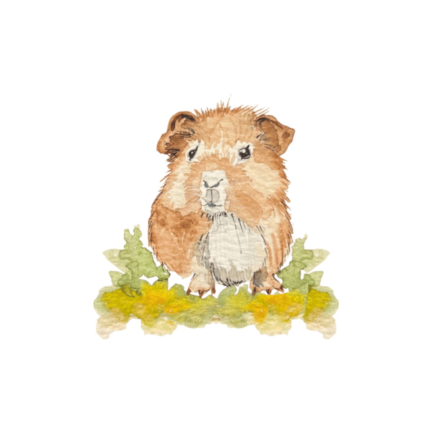 Bügelbild Meerschweinchen von Christinas Kartenkunst