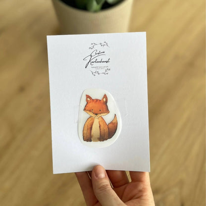 Bügelbild Fuchs von Christinas Kartenkunst