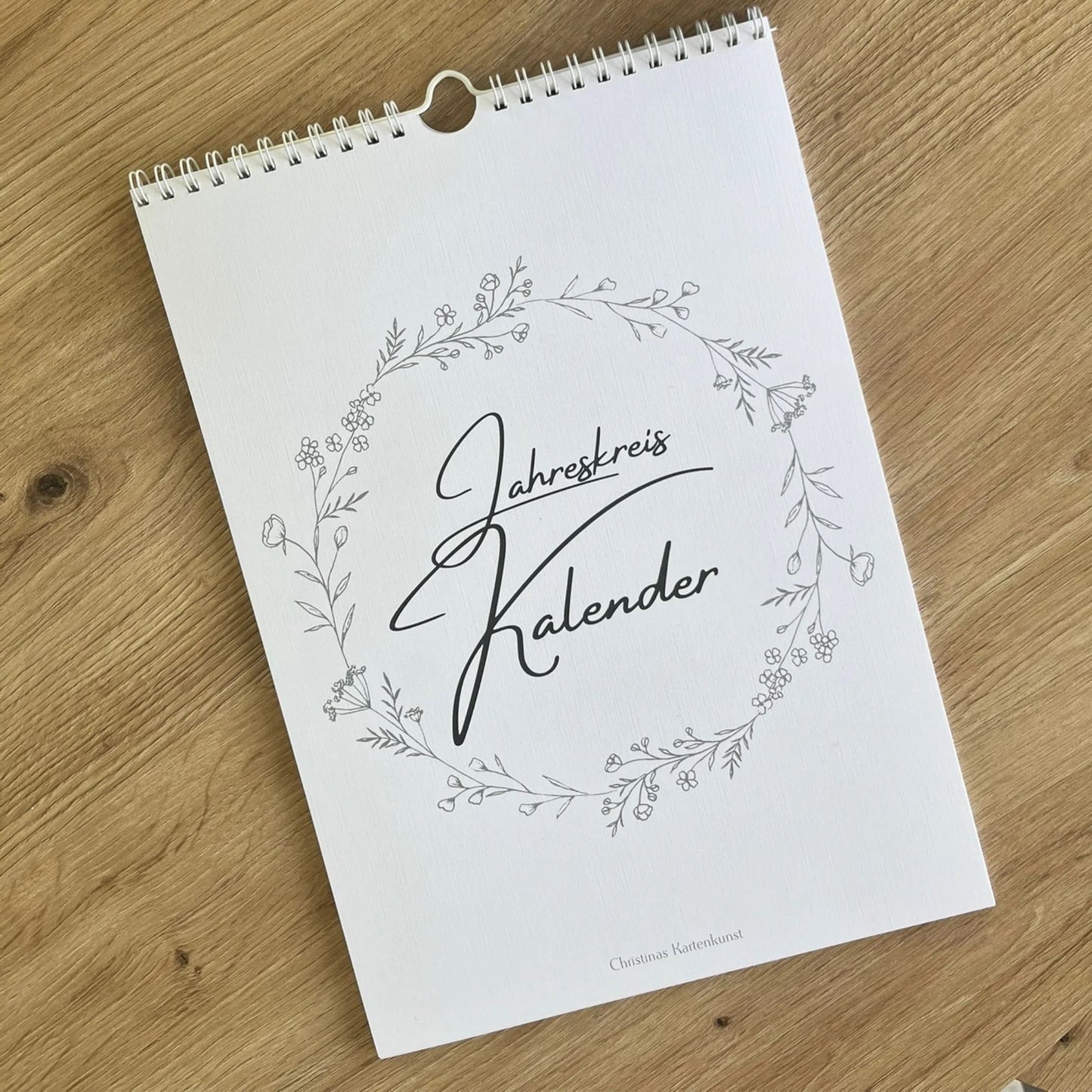 Jahreskreis Kalender von Christinas Kartenkunst