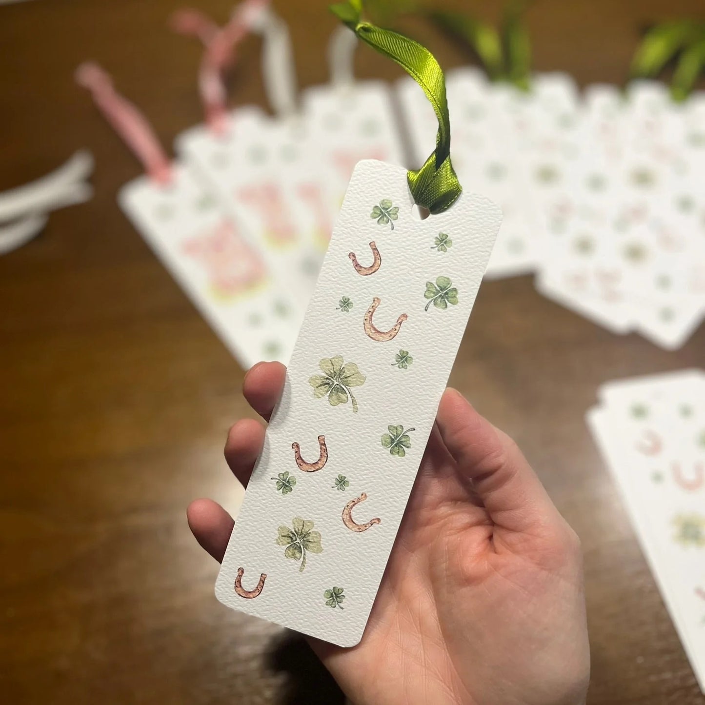 Lesezeichen Glück von Christinas Kartenkunst
