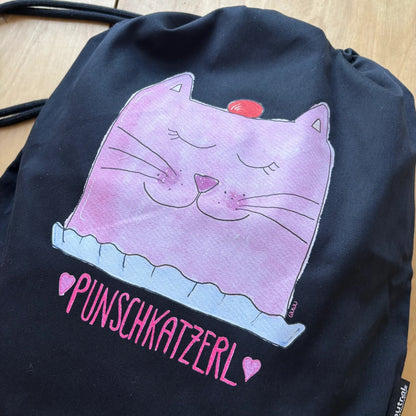 Punschkatzerl Turnbeutel von Wuwu