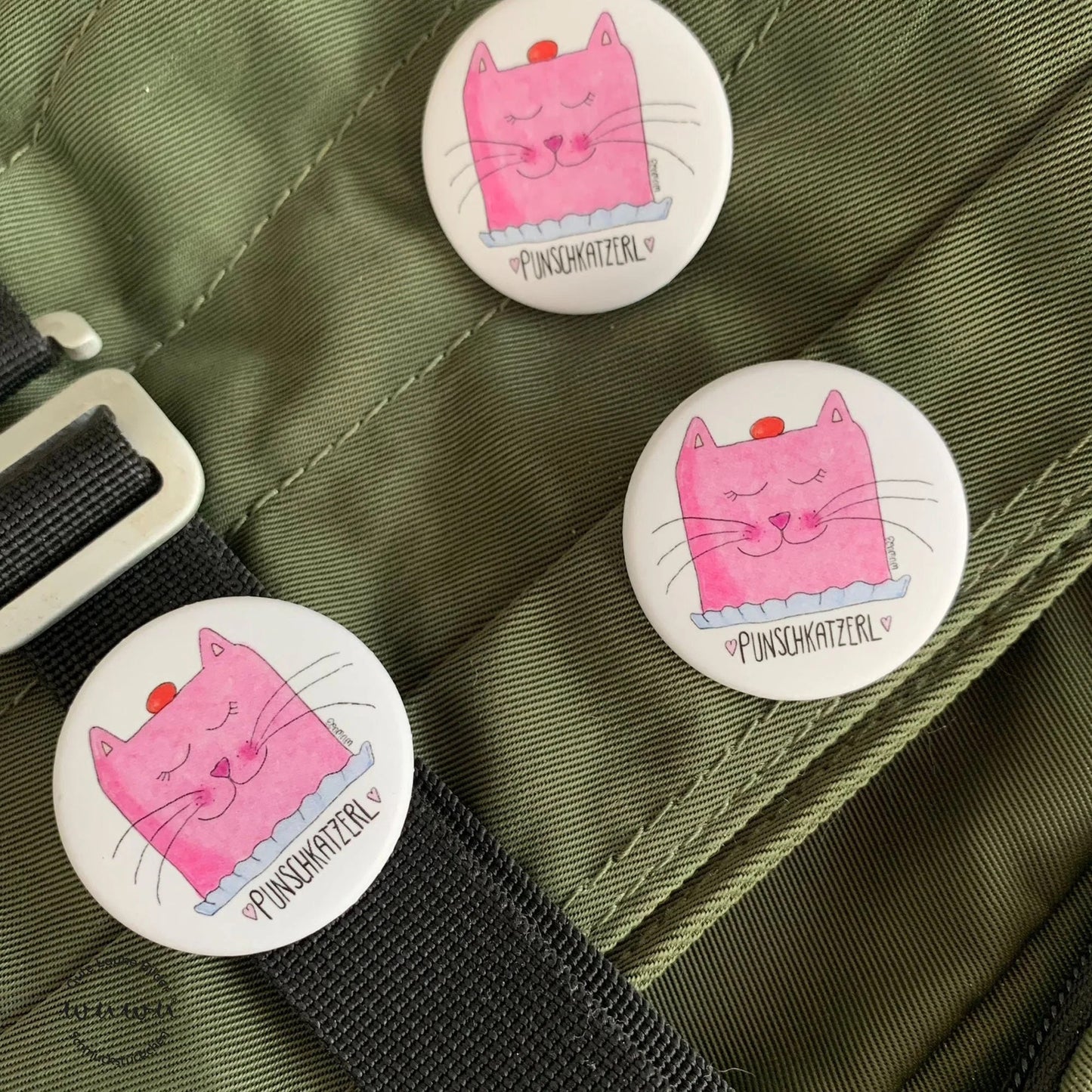 Punschkatzerl Pin von Wuwu