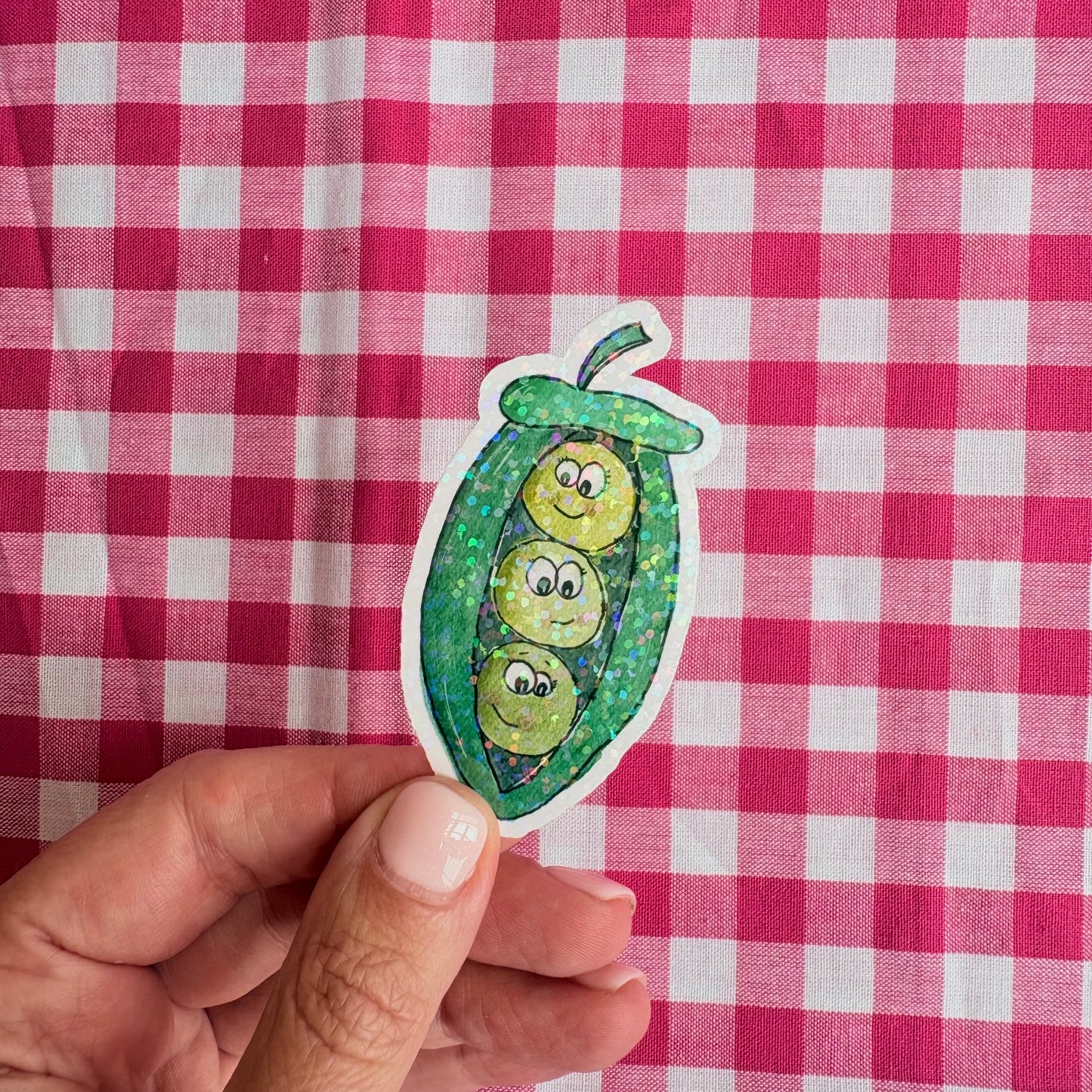 Erbsenschote Sticker von Wuwu