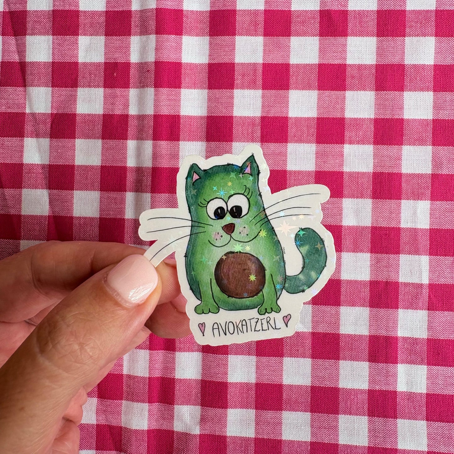 Avokatzerl Sticker von Wuwu