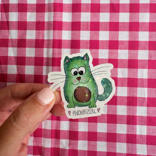 Avokatzerl Sticker von Wuwu
