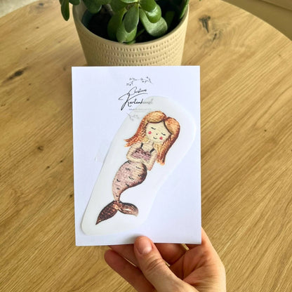 Bügelbild Meerjungfrau von Christinas Kartenkunst