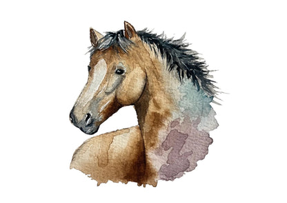 Bügelbild Pferd von Christinas Kartenkunst