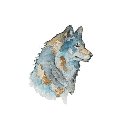 Bügelbild Wolf von Christinas Kartenkunst
