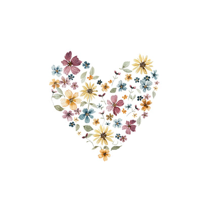 Bügelbild Blumenherz von Christinas Kartenkunst
