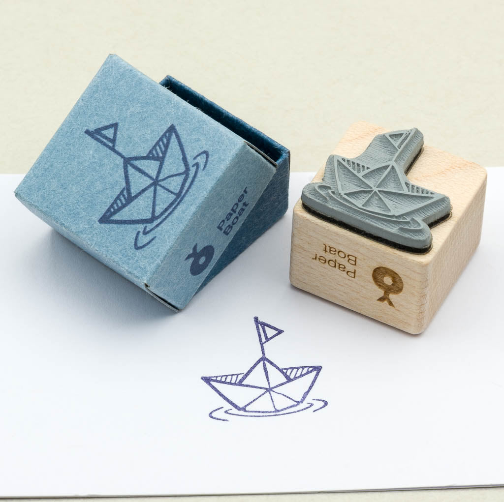 Stempel Paper Boat von OrcOYoyo