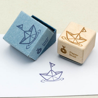 Stempel Paper Boat von OrcOYoyo
