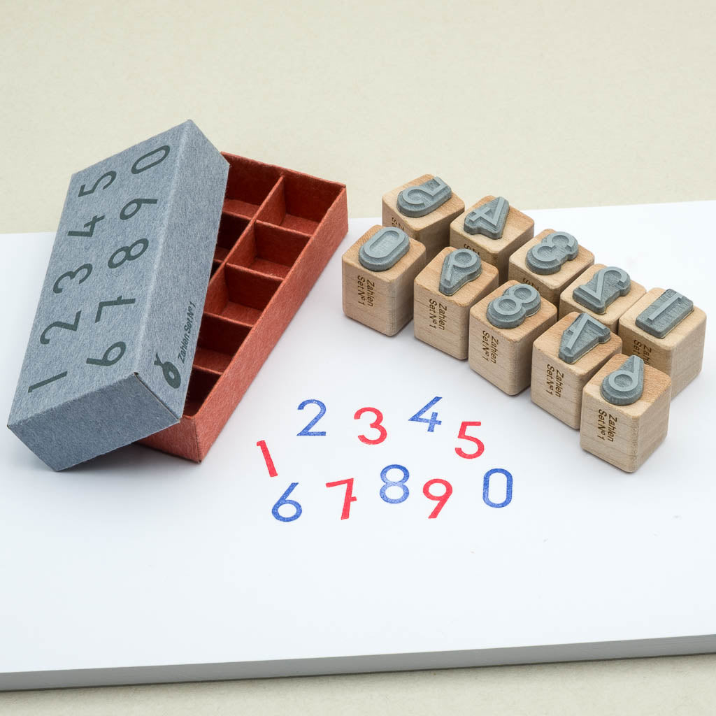 Stempel Zahlen Set No 1 von OrcOYoyo