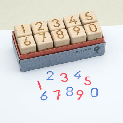 Stempel Zahlen Set No 1 von OrcOYoyo