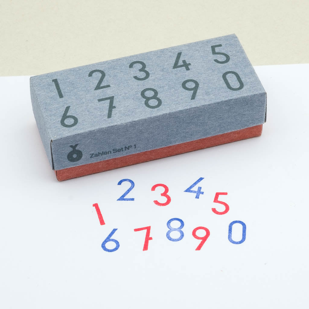 Stempel Zahlen Set No 1 von OrcOYoyo