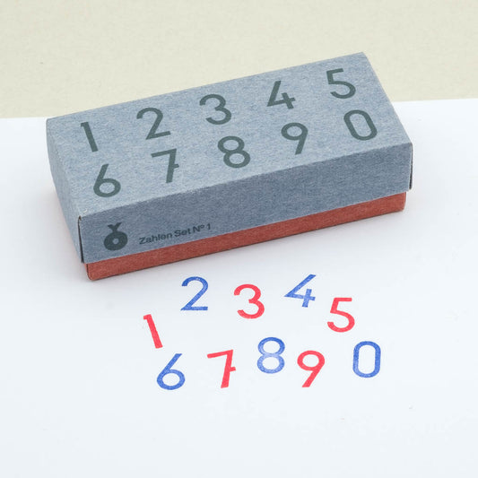 Stempel Zahlen Set No 1 von OrcOYoyo