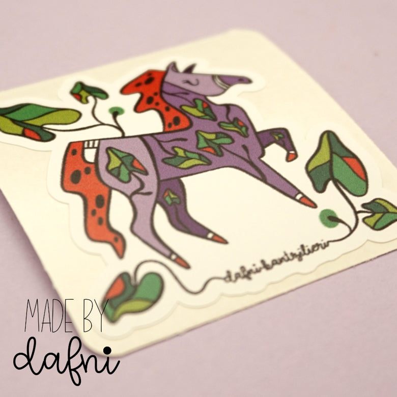 Pferd Sticker von madebydafni