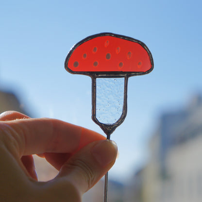 Pflanzenstecker aus Glas von Magpie Castle