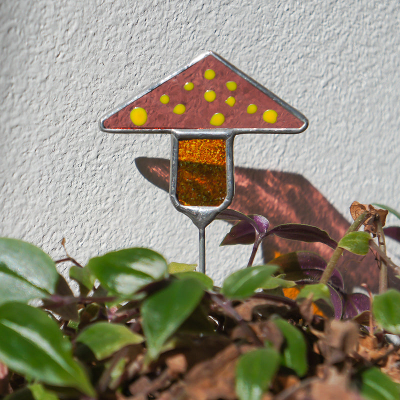 Pflanzenstecker aus Glas von Magpie Castle