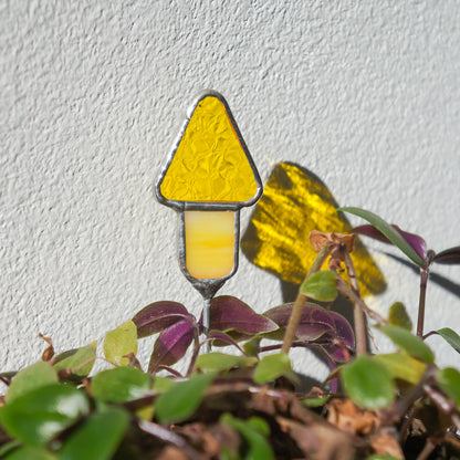 Pflanzenstecker aus Glas von Magpie Castle