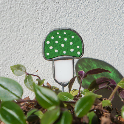 Pflanzenstecker aus Glas von Magpie Castle