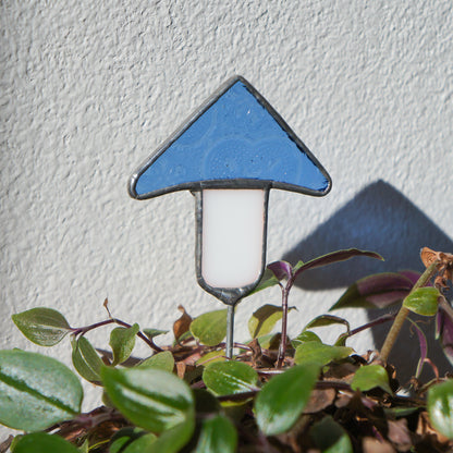 Pflanzenstecker aus Glas von Magpie Castle