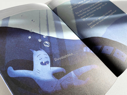 Kinderbuch: Ein Ungeheuer fürchtet sich by Adina und Lena