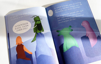 Kinderbuch: Ein Ungeheuer fürchtet sich by Adina und Lena