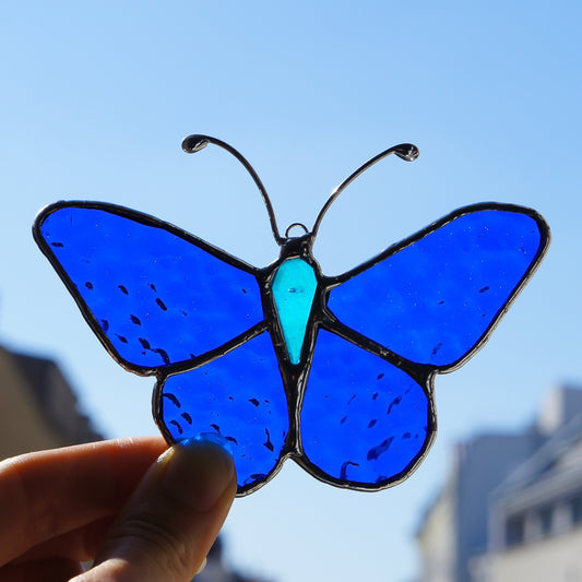 Schmetterling Tiffany Glaskunst von Magpie Castle